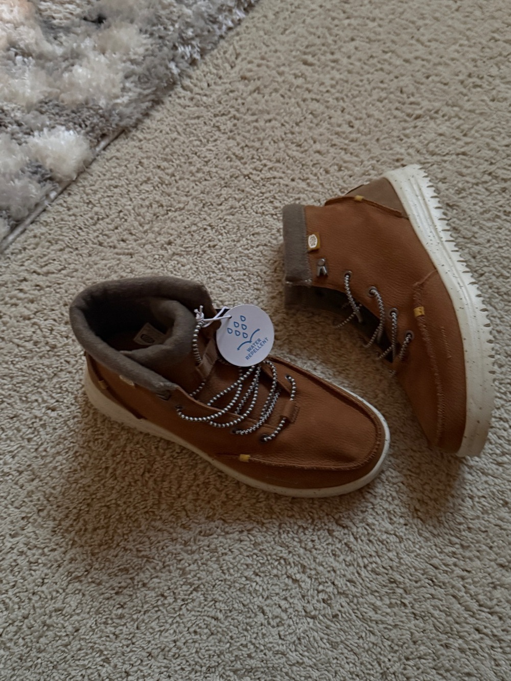 Hey Dude’s Brown High-Top Casual Boots